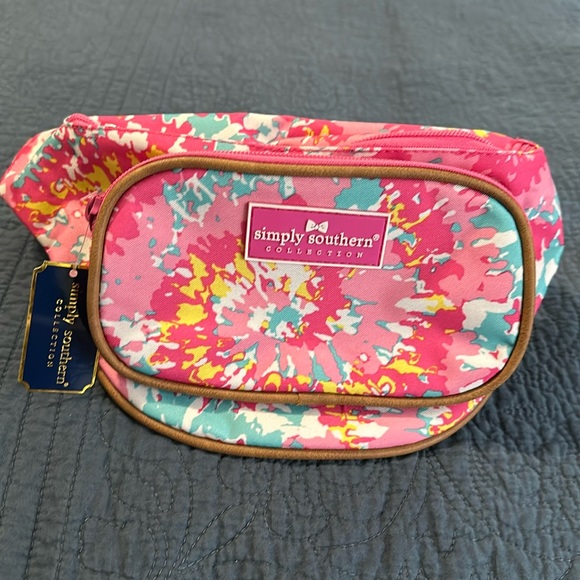 Simply Southern Handbags - Simply Southern Pink and Yellow Mini Bag